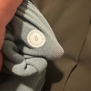 Lululemon Biker shorts 8” long like new-good condition size 8(Sheer)